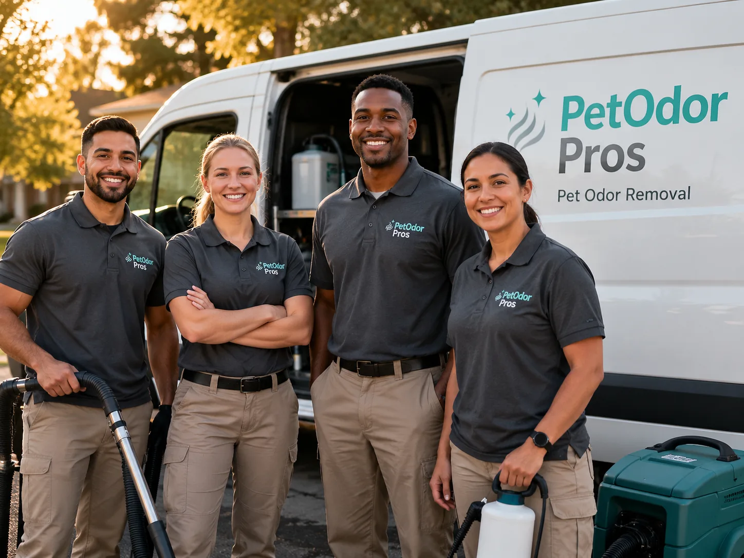 Pet Odor Removal team serving Willits, CA
